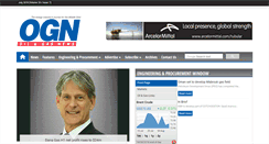 Desktop Screenshot of oilandgasnewsworldwide.com